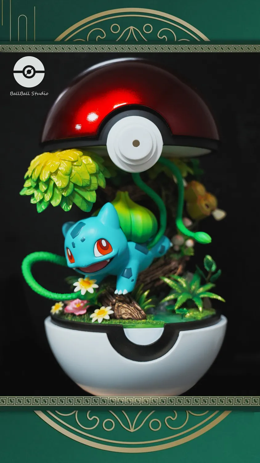 5a8bdfc10325f425 【In Stock】BallBall Studio - Pokemon Bulbasaur - Image 1