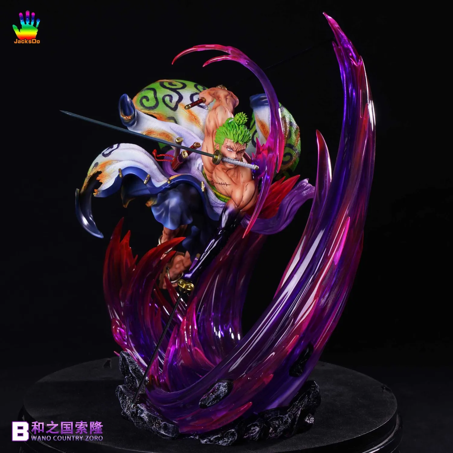 5b65fd5acaa18138 (1) 【In Stock】JacksDo Studio One Piece POP Roronoa Zoro Resin Statue - Image 1