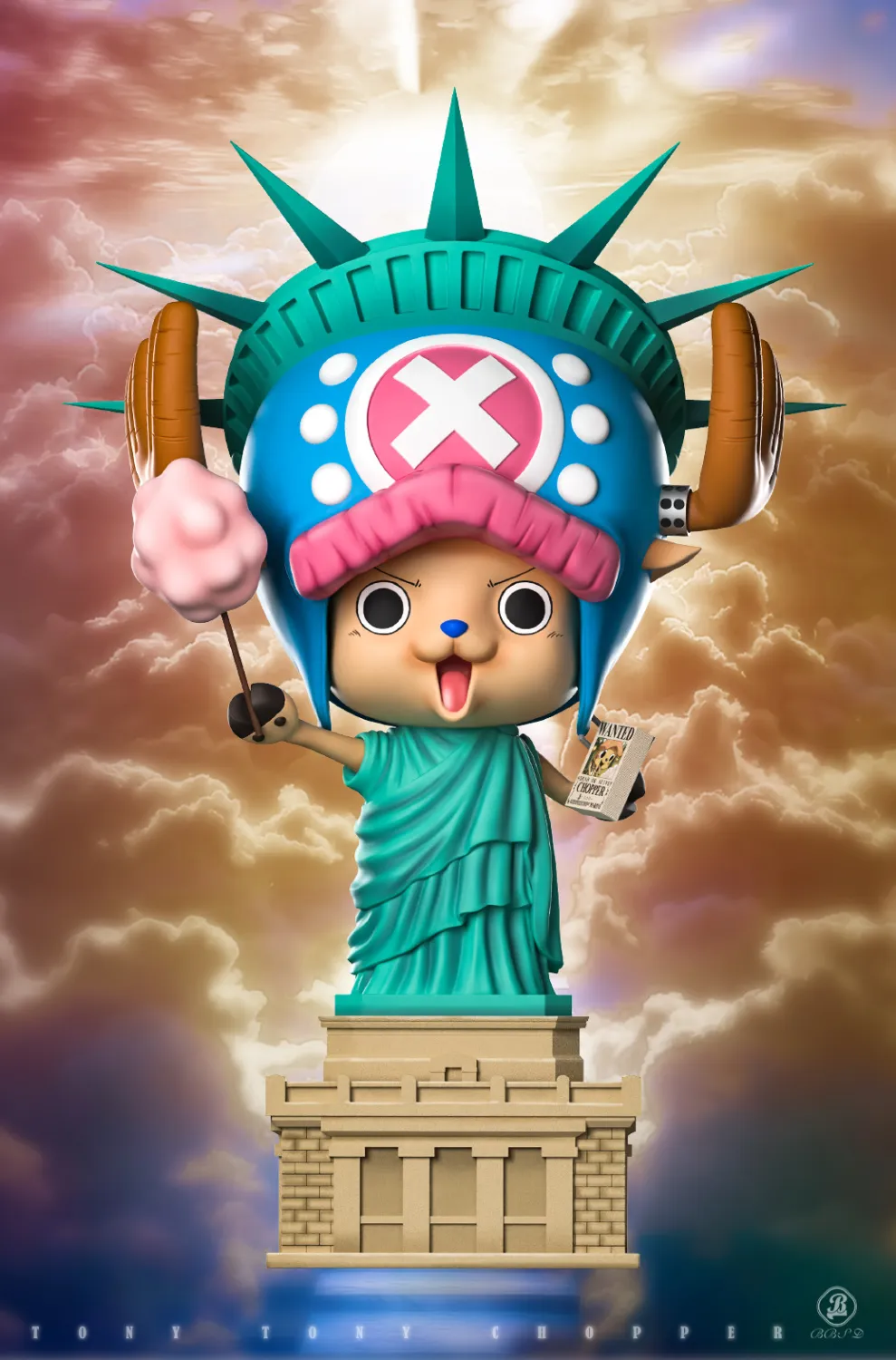 5bb819247674e0f6 【Pre order】BBSD Studio - Statue of Liberty Chopper - Image 1