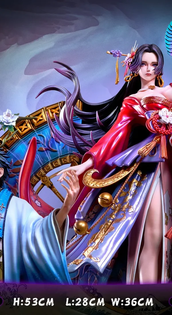 【Pre order】YunQi Studio x EGG Studio 1/6 One Piece Luffy & Boa Hancock