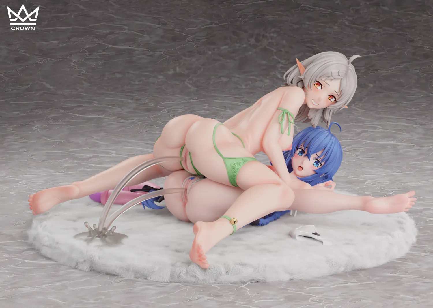 5cf4d24018e379c6 【Pre order】Crown Studio1/6 Mushoku Tensei Sylphiette & Roxy - Image 1