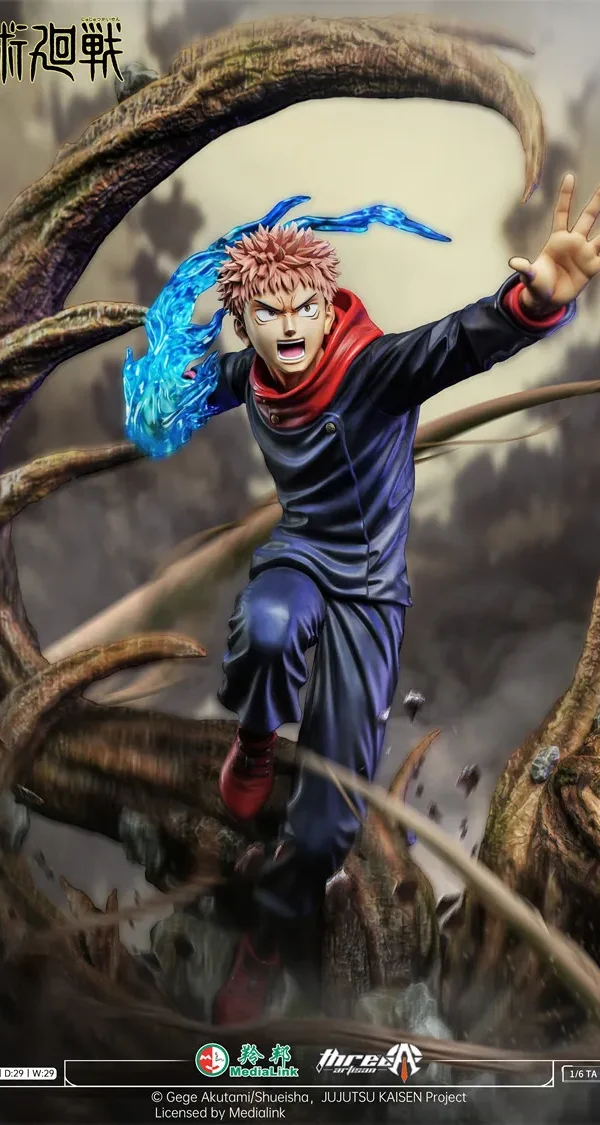 【Pre order】ThreeArtisan Studio Jujutsu Kaisen Itadori Yuji 1/6 Resin Statue (Copyright)