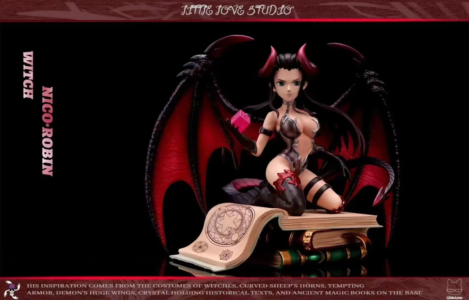 5d857cf1c31bd6f9 【Pre order】Little Love Studio ONE PIECE Nicole Robin Resin Statue - Image 1