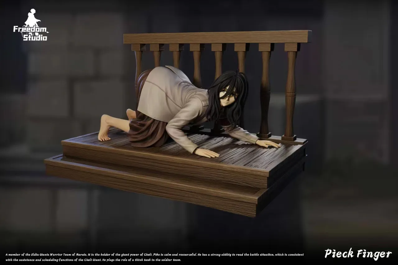 5f06fe00fed5c110 【In Stock】FREEDOM STUDIO Attack on Titan Pieck Finger 1/6 Resin Statue - Image 1