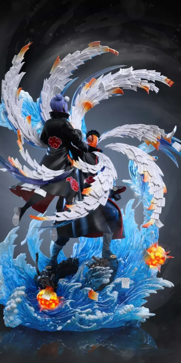 【Pre order】Ran Dian Studio 1/7 Naruto Uchiha Obito & Konan