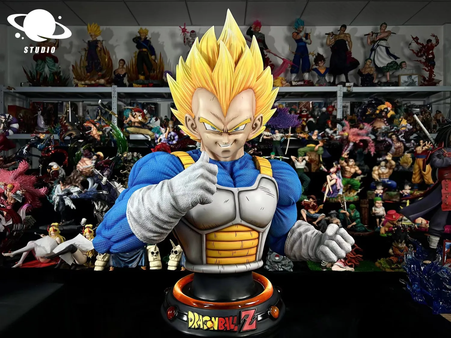 62478cf6e3db0caa 【Pre order】Stardust Studio 1/1 Vegeta bust - Image 1
