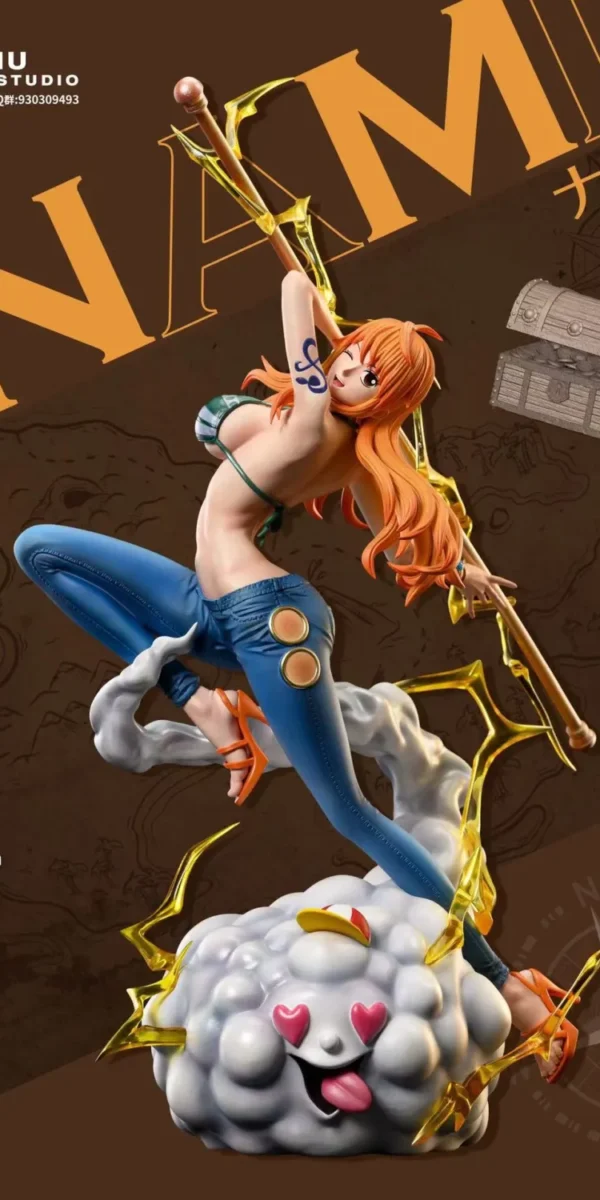 【In Stock】IU STUDIO One Piece POP MAX Nami Resin Statue