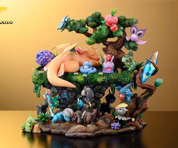 【Pre order】DM-STUDIO Pokemon Dragonite Dragon Ecology Resin Statue