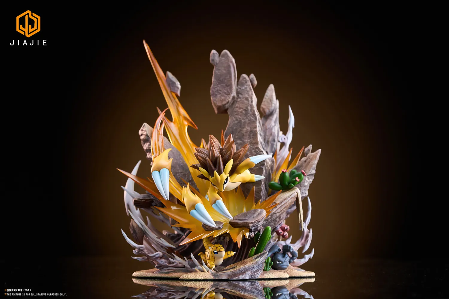 6499b17c191b11c1 【Pre order】JiaJie Studio 1/20 Pokemon Sandslash Evolution Group - Image 1
