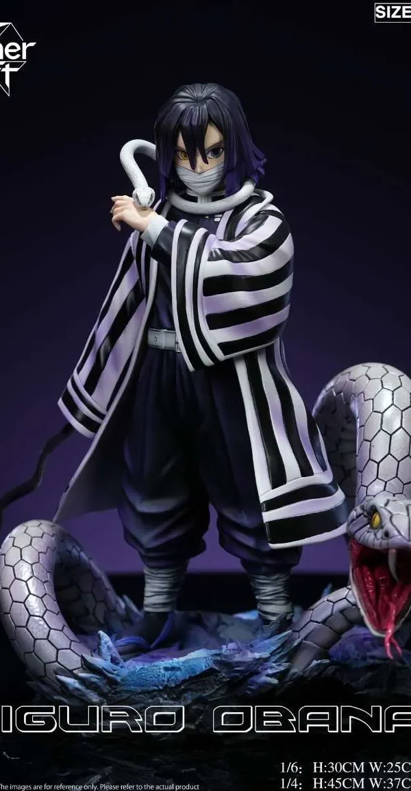 【Pre order】Aether art Studio 1/6 & 1/4 Demon Slayer Tomika Giyuu & Iguro Obanai