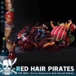 【In Stock】JacksDo Studio POP One Piece Red Hair Pirates Members 4 man - Image 3