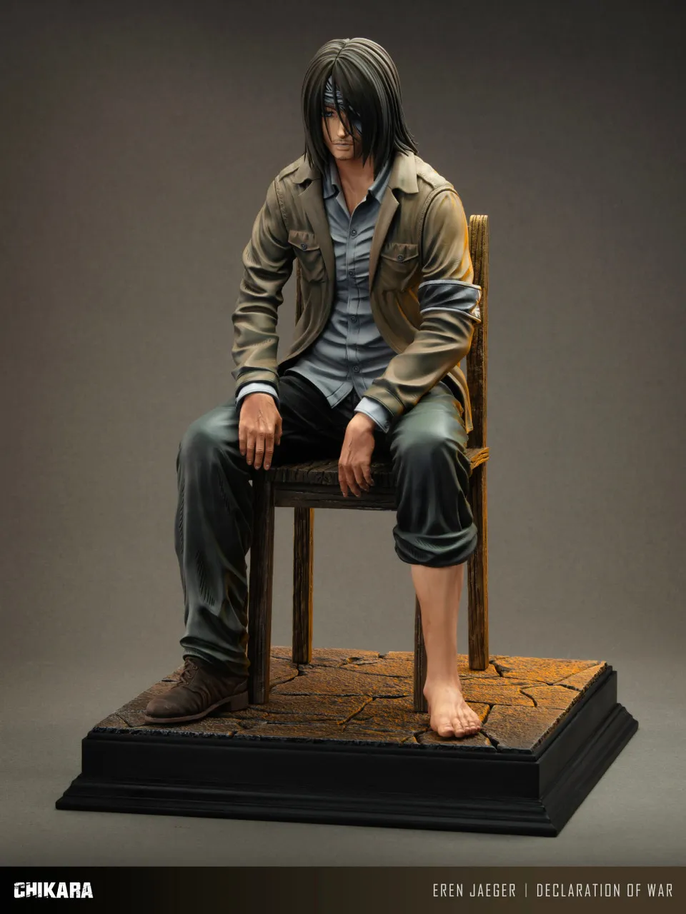 6751ad7c31cfc0ac 【Pre order】CHIKARA Studio 1/6 & 1/4 Attack on Titan Eren Jaeger - Image 1