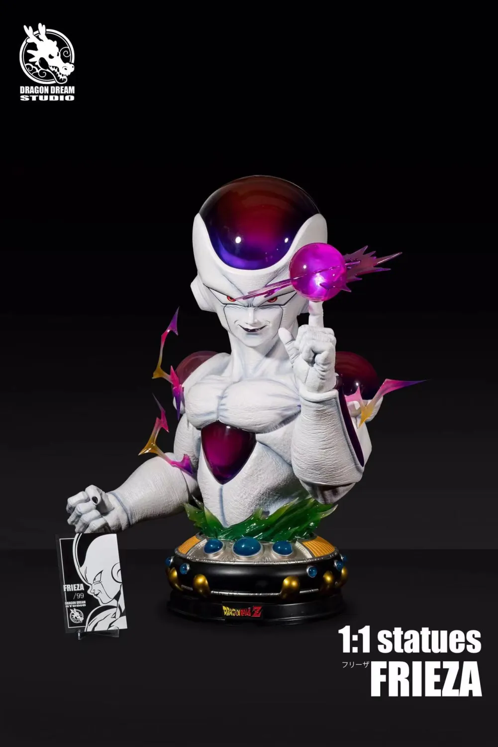 69a4bb3945b5b7f0 【Pre order】Dragon Dream Studio 1/1 Bust Dragon Ball Frieza - Image 1