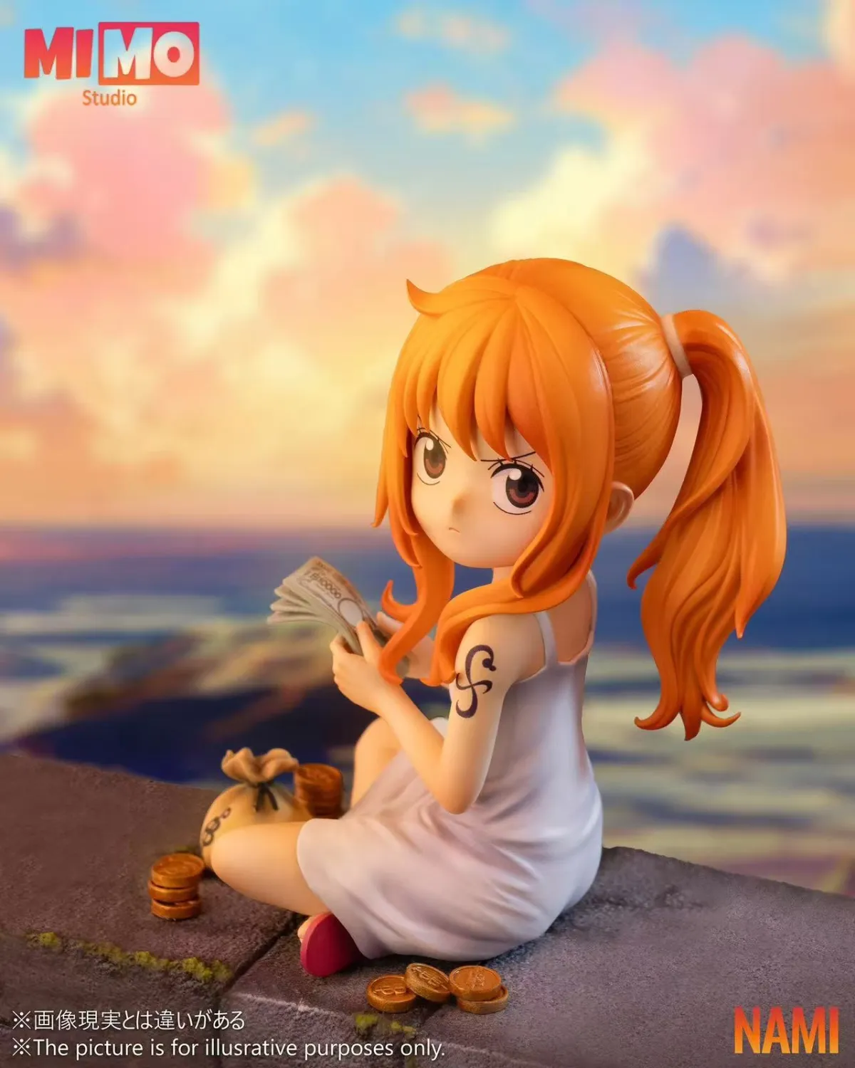 6a1e368e16cf8647 【Pre order】Mimo Studio - One Piece Childhood Nami - Image 1