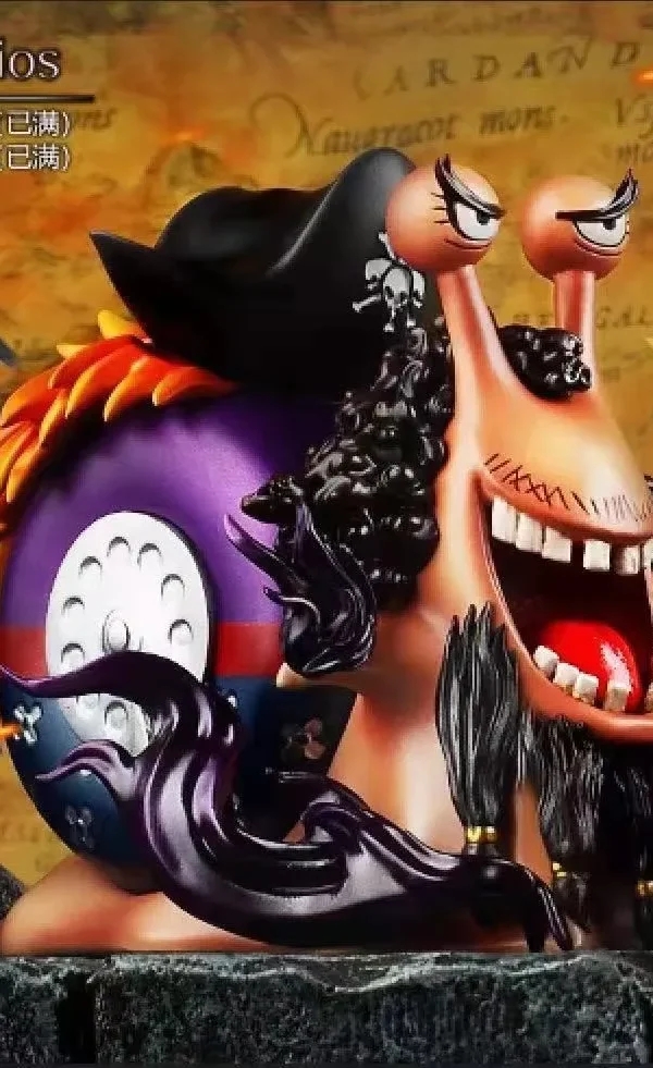 【Pre order】TOP Studio One-Piece Marshall D Teach Black beard Den Den Mushi Resin Statue Deposit
