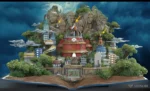 【Pre order】Wasp Studio - Naruto Hidden leaf village & Valley of the End with LED