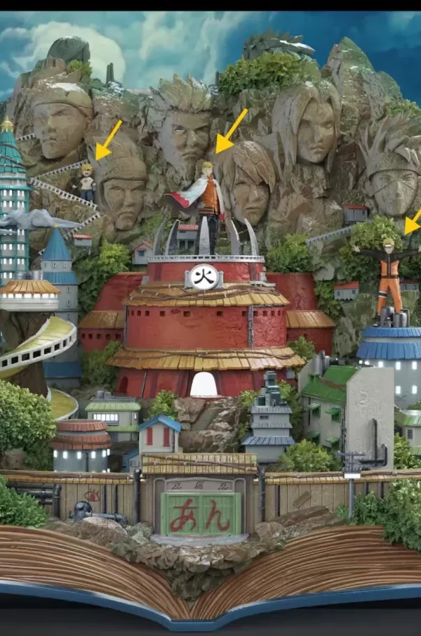 【Pre order】Wasp Studio - Naruto Hidden leaf village & Valley of the End with LED