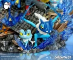 【Pre order】EGG-Studio Pokemon Ash Ketchum Greninja clan Resin statue - Image 5