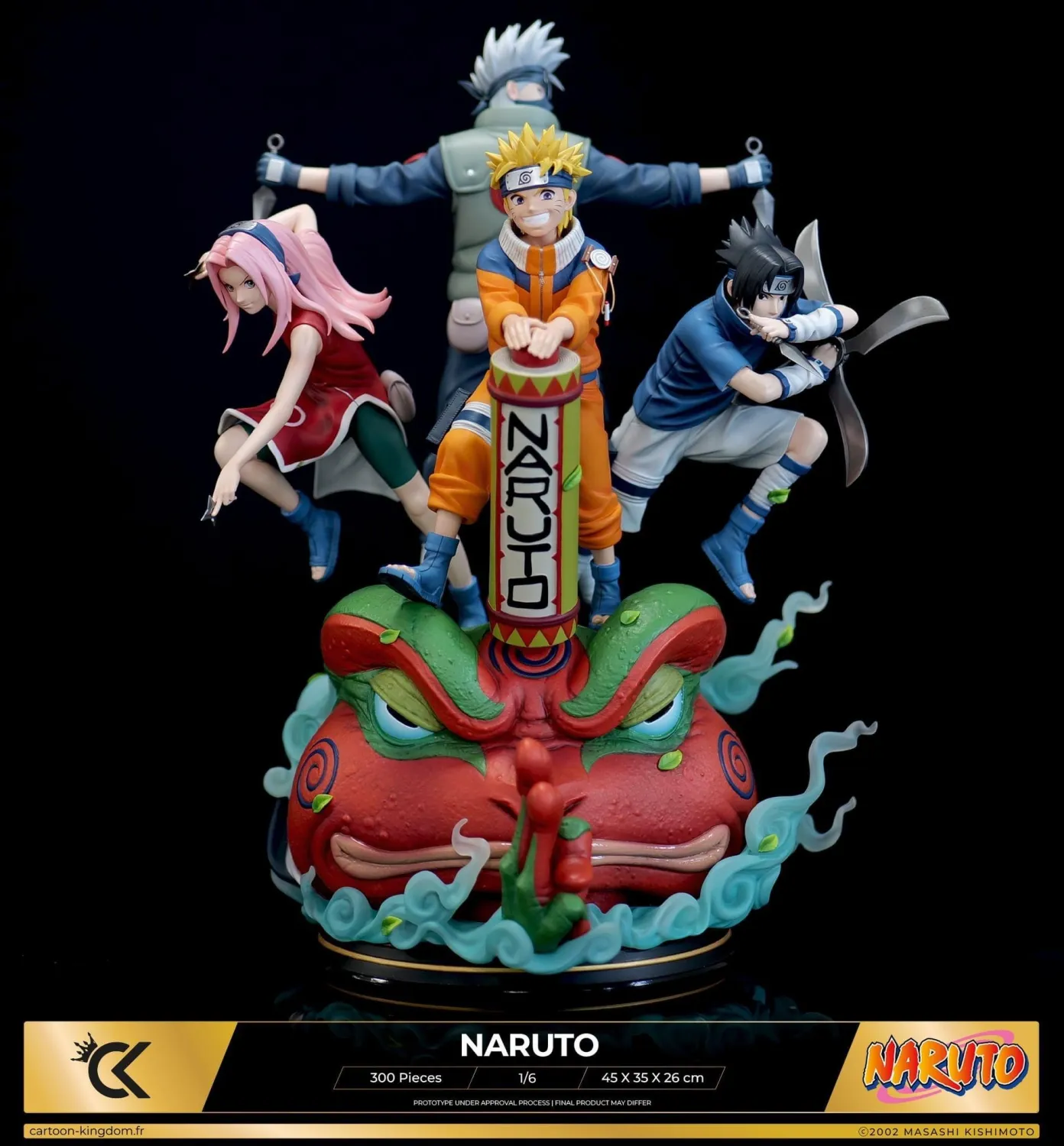 6f3305ff2c951d51 【Pre order】CK Studio 1/6 Class 7 Kakashi & Naruto & Sasuke & Haruno Sakura (Copyright) - Image 1