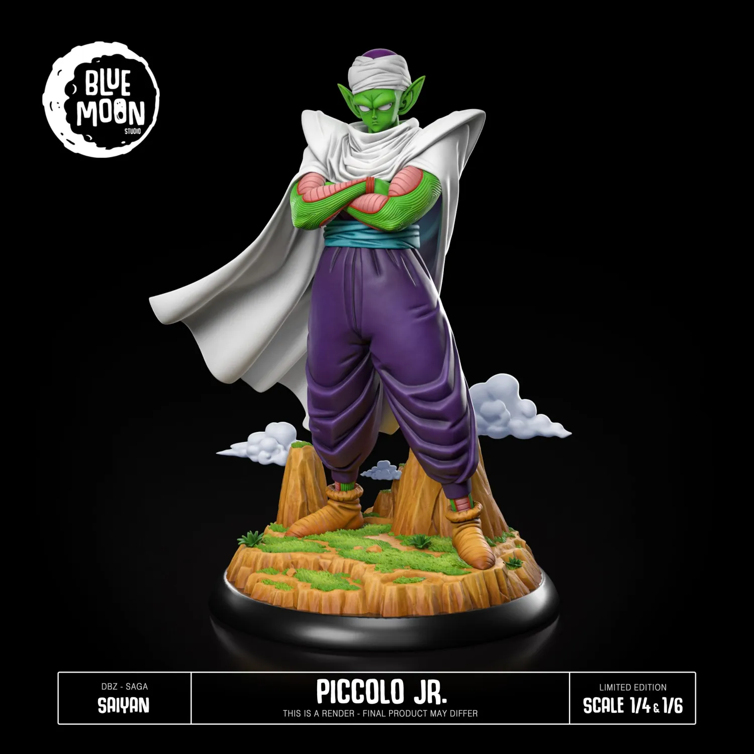 71303f3a8abe11fb 【Pre order】Blue Moon Studio 1/6 & 1/4 Dragon Ball Piccolo - Image 1