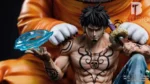 【In Stock】BT Studio One Piece Sitting posture Trafalgar D. Water Law Resin Statue - Image 8