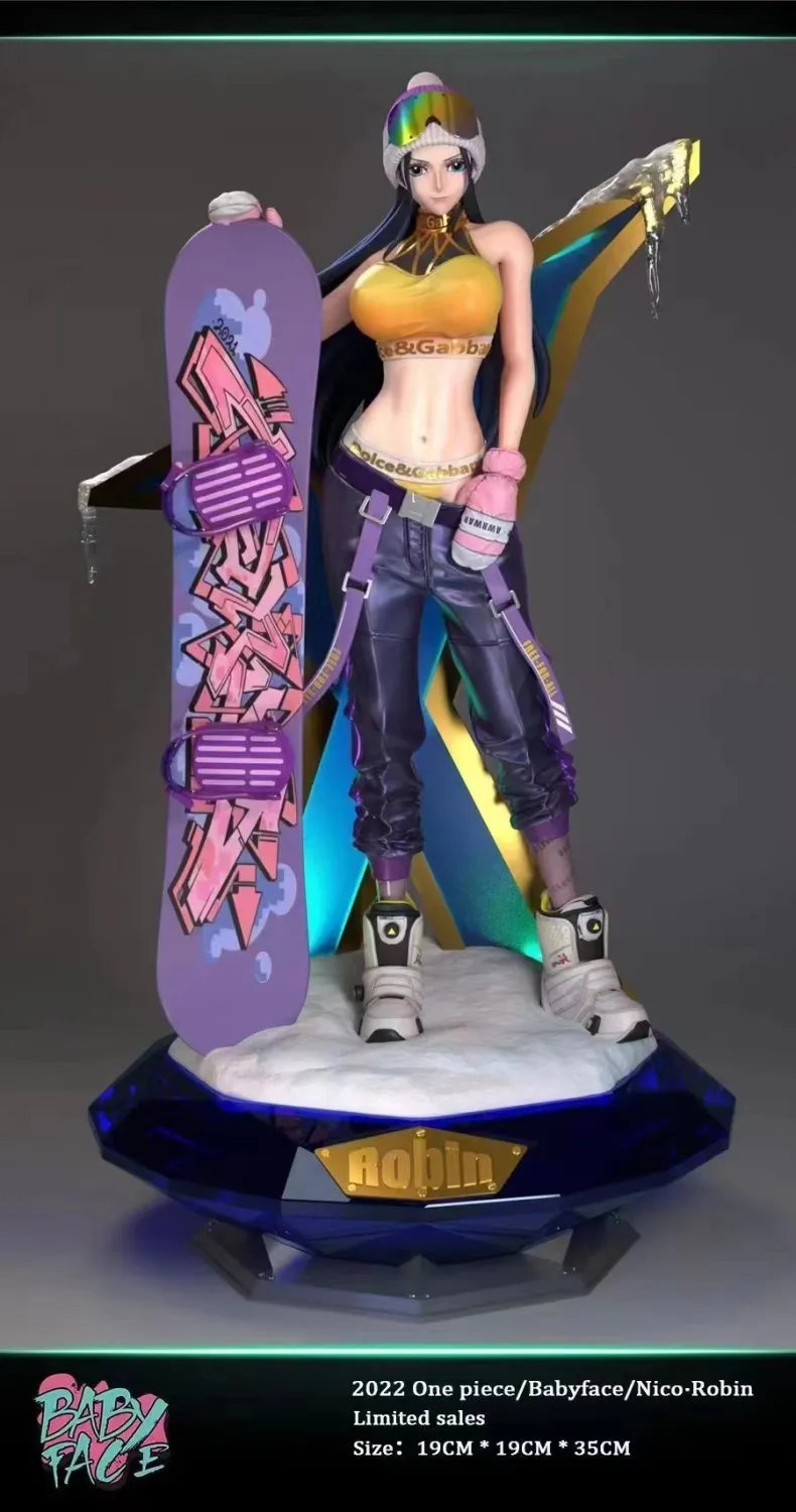 73b615e68b2a9f81 【In Stock】Baby face Studio ONE PIECE Athletic girl Nicole Robin Resin Statue - Image 1