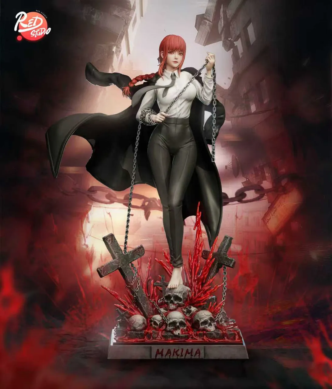 73f4458c0382fd00 【Pre order】Red Studio 1/6 & 1/4 Chainsaw Man Makima - Image 1