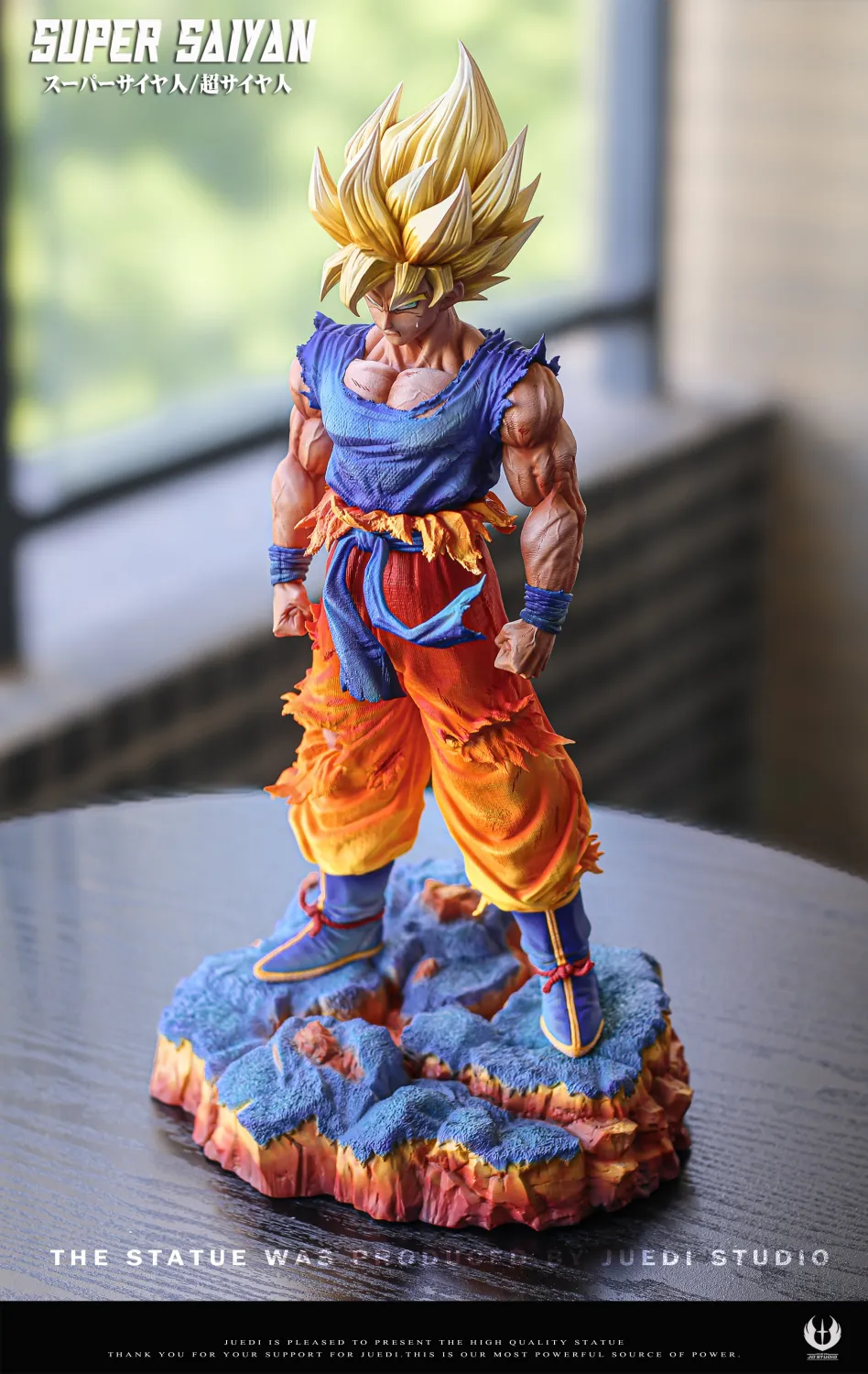 75558fa97f0e6126 【In Stock】JD Studio 1/6 Super Saiyan Goku - Image 1