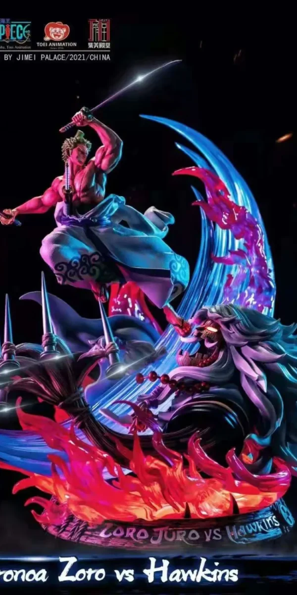 【In Stock】JIMEI Palace One Piece Wano Zoro VS Hawkins Resin Statue（Copyright）