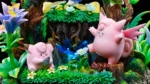 【Pre order】DM-STUDIO Pokemon ecological series Clefairy&Jirachi Resin Statue - Image 8