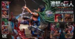 【In Stock】DT Studio Attack on Titan Levi·Ackerman VS Beast Titan Resin Statue - Image 9