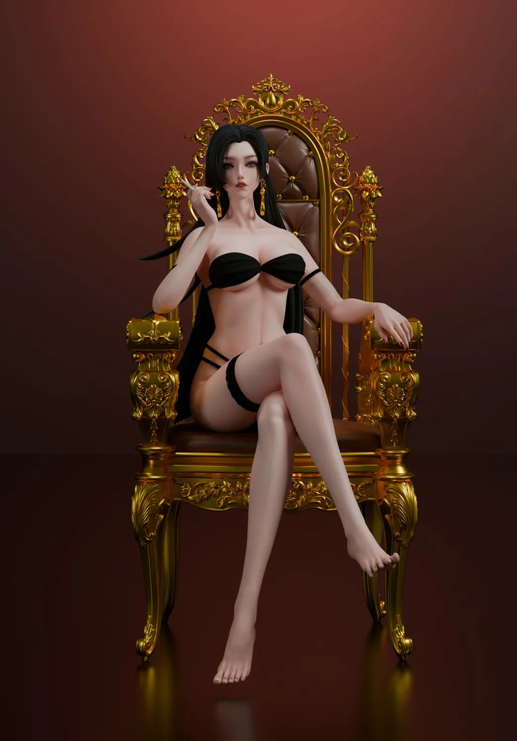 7905562293c24ee4 【Pre order】Super Guai Studio x Cit Studio 1/6 & 1/4 One Piece Boa Hancock - Image 1