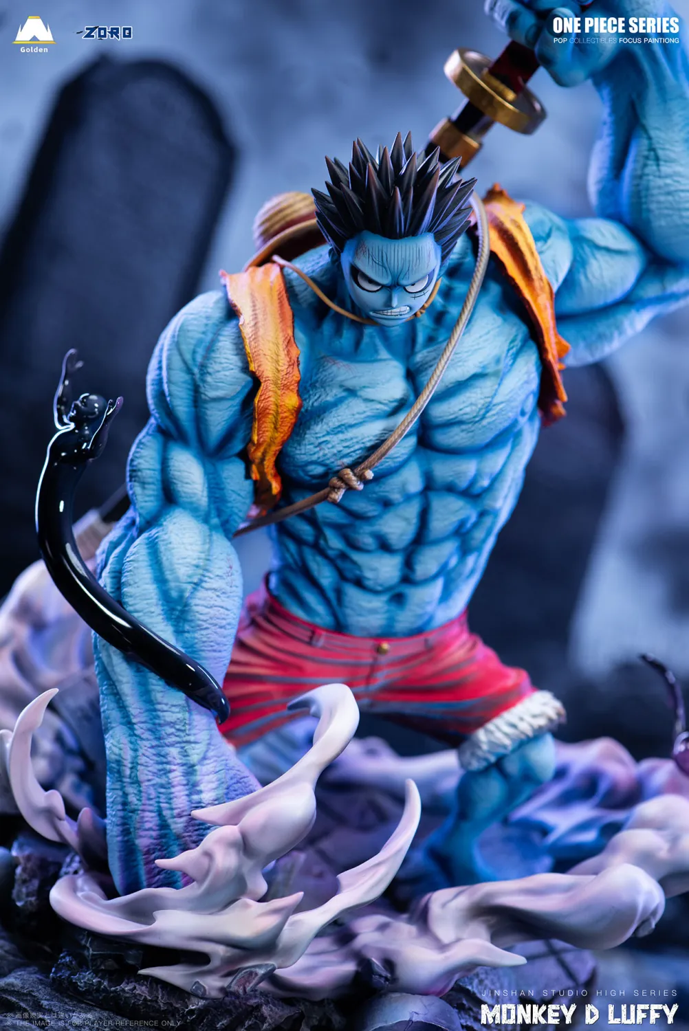 79891510822dca1c 【Pre order】Golden Studio x Zoro Studio POPMAX One Piece Nightmare Luffy - Image 1