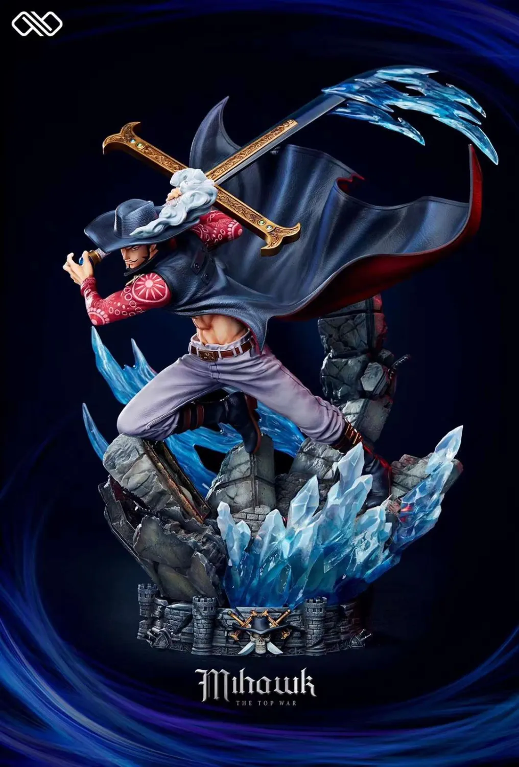 79fd4b8e2c4d2337 【Pre order】∞ Studio ONE PIECE Dracule Mihawk Resin Statue - Image 1