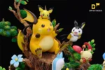【Pre order】DM STUDIO Pokemon Electric type family Resin Statue - Image 5
