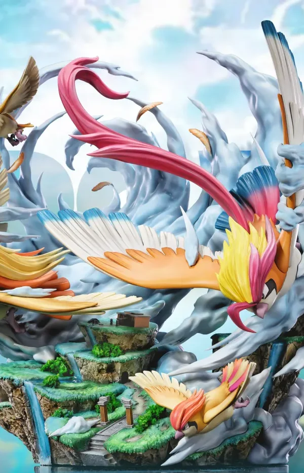 【In Stock】Fantasy Studio Pokemon Pidgeot family Resin Statue