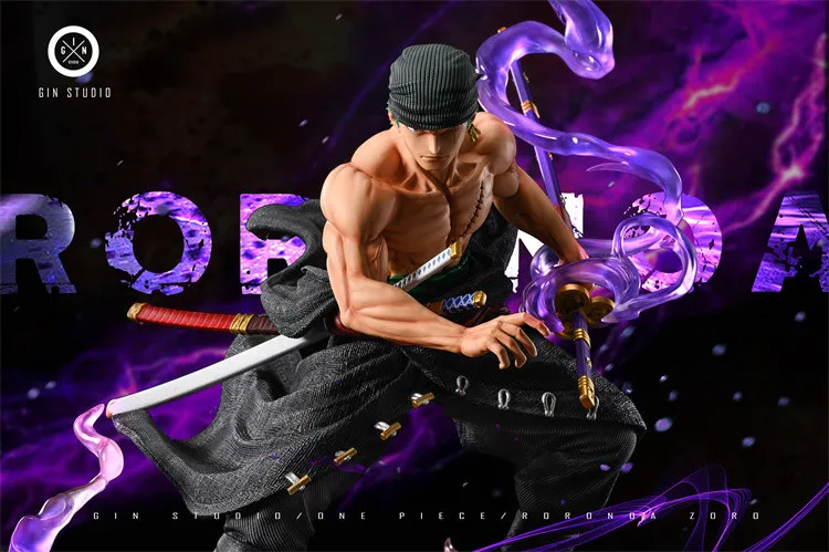 7c9dbc4cfa775123 【Pre order】Gin Studio One Piece Roronoa Zoro Resin Statue - Image 1