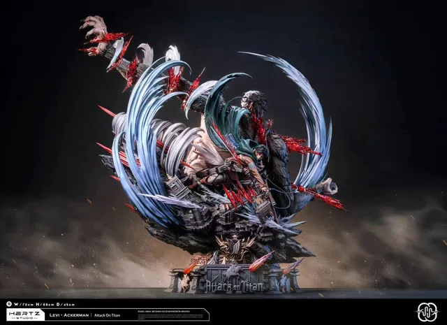 7cb6c250a50a1c95 【In Stock】Hertz Studio 1/6 Levil vs Beast titan - Image 1