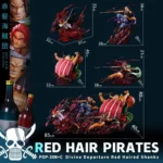 【In Stock】JacksDo Studio POP One Piece Red Hair Pirates Members 4 man - Image 7