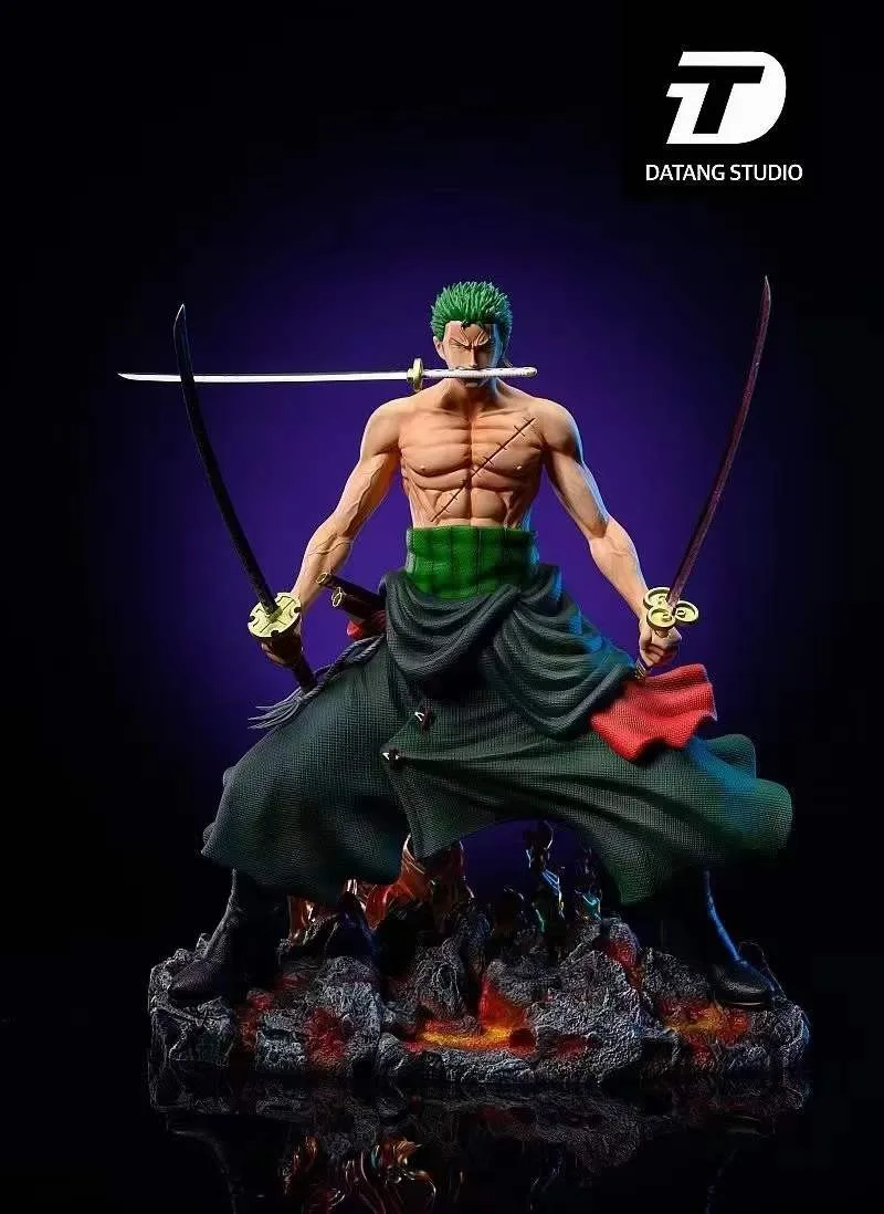 7db3376b3eb18995 【Pre order】Datang Studios ONE PIECE Roronoa Zoro Resin statue - Image 1