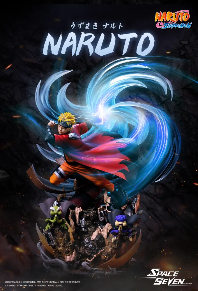 7e0fdc48ec676dc5 【In Stock】SPACE SEVEN COLLECTIBLES Naruto Immortal Mode Resin Statue (Copyright) - Image 1