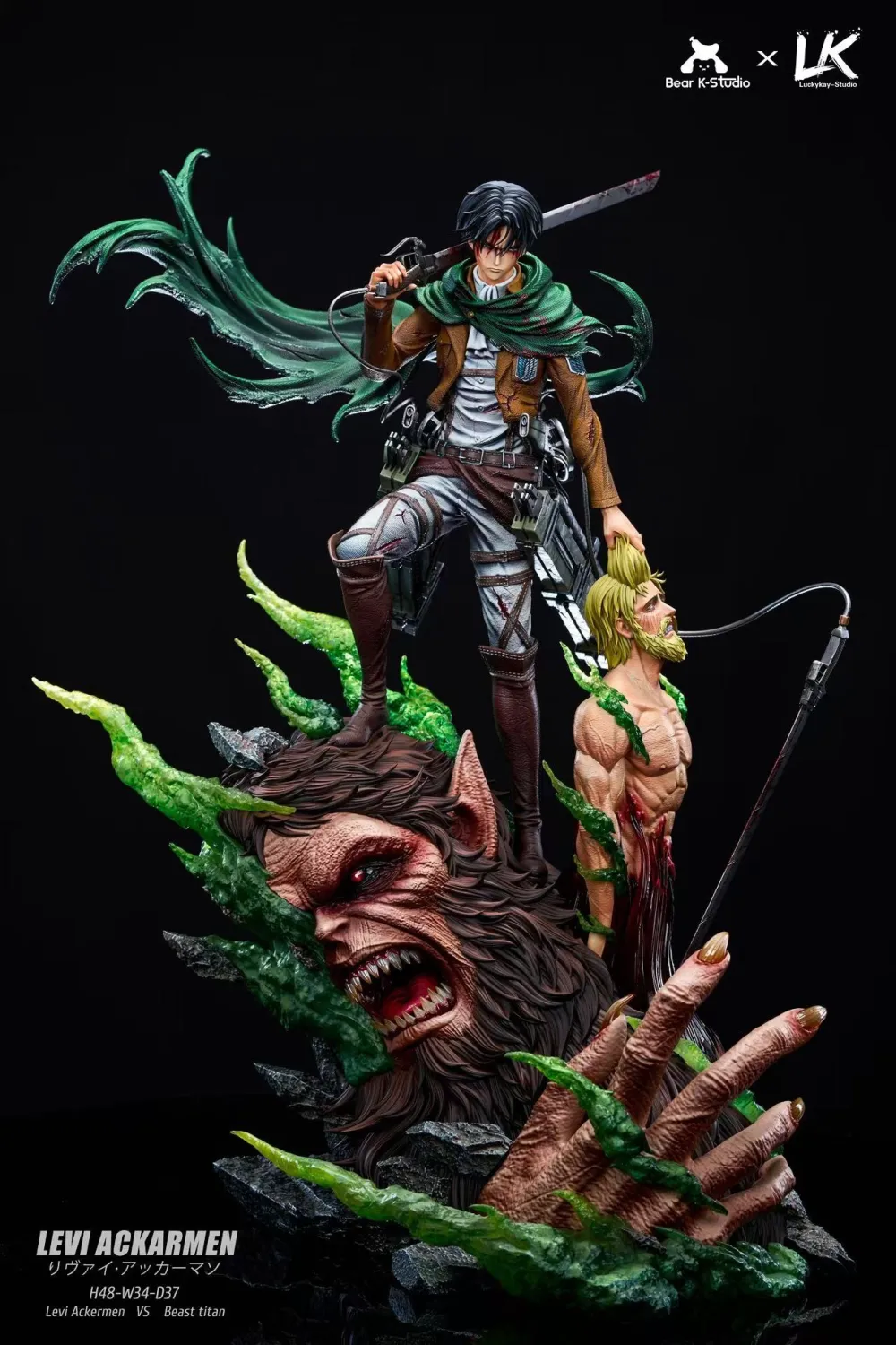 81f752b6b033238a 【Pre order】BK Studio x LK Studio - Attack on Titan Levi Ackerman - Image 1