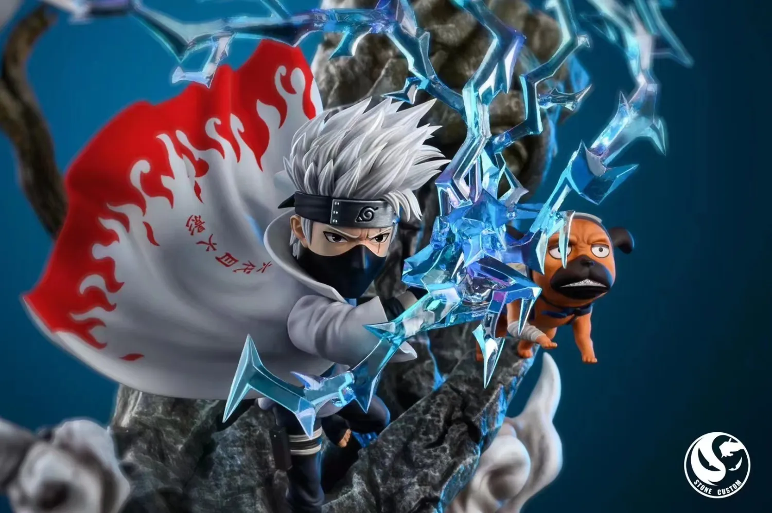 86e9c25bbee91e14 【Pre order】ST Custom Studio Naruto Hatake Kakashi Resin Statue - Image 1