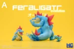 【Pre order】MG Studio Pokemon Totodile Evolutionary group 1/20 Resin Statue - Image 5
