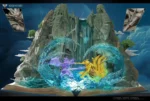 【Pre order】Wasp Studio - Naruto Hidden leaf village & Valley of the End with LED - Image 6
