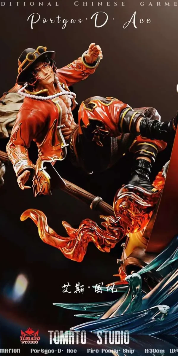 【Pre order】TOMATO Studio One Piece Portgas·D· Ace 1/6 Resin Statue