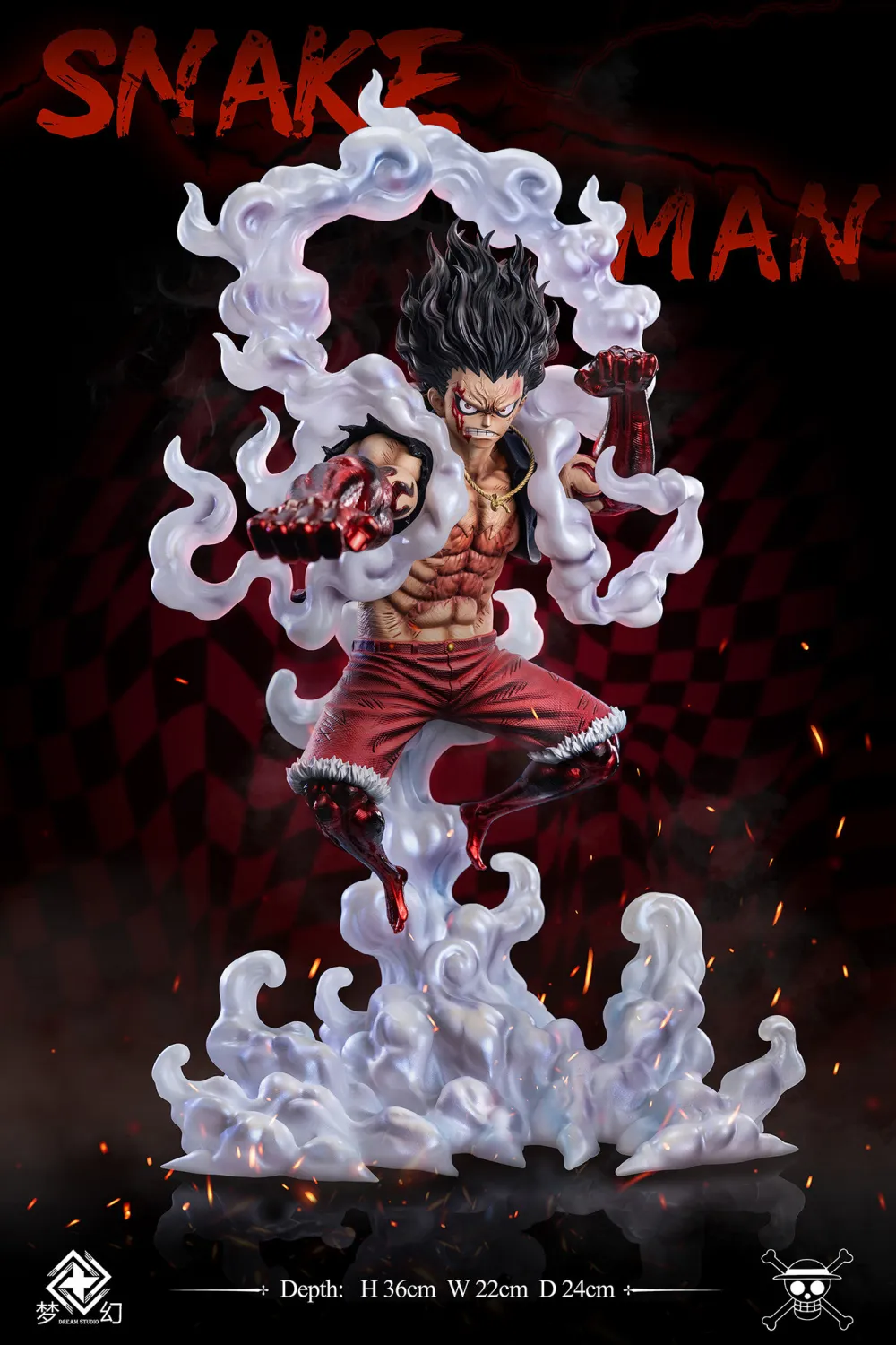 8aaa5e33fe8d7767 【Pre order】Dream Studio POP One Piece Luffy - Image 1
