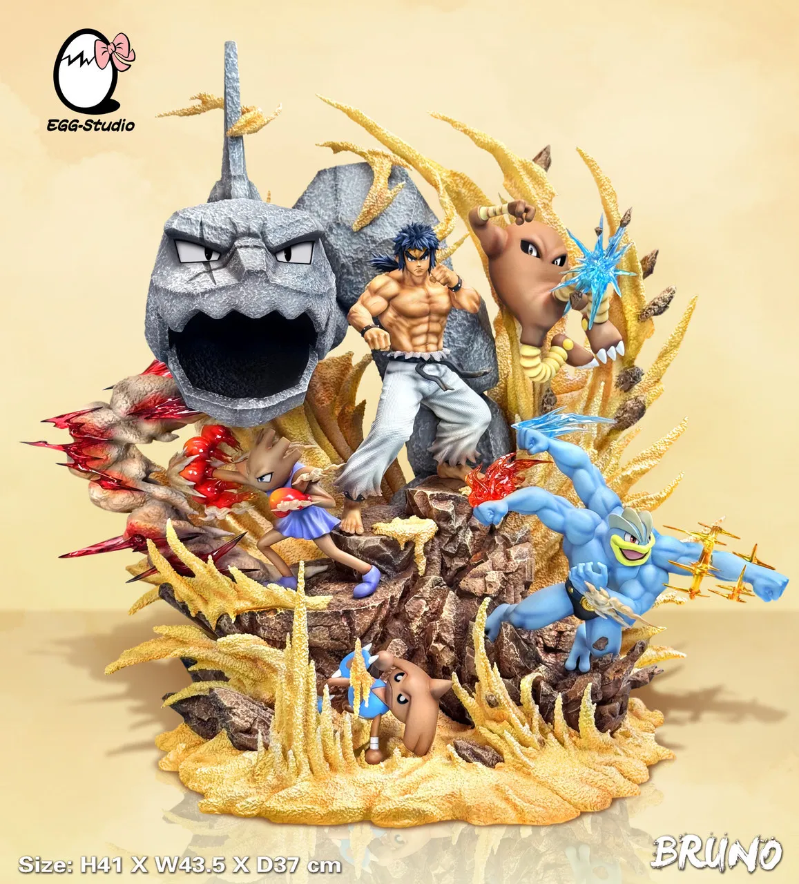 8c6874e9eb40a587 【Pre order】EGG Studio - Pokemon Bruno Elite Four - Image 1