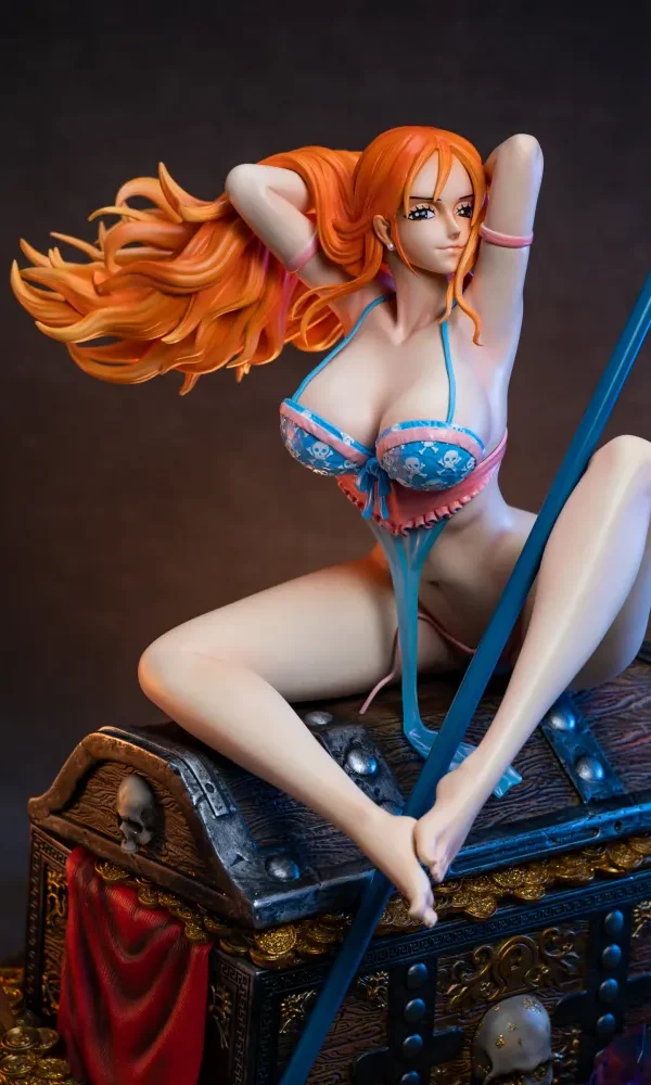 【In Stock】Dragon Studio One-Piece Nami in the Pirate Treasure 1/4 Resin Statue