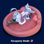 【Pre order】FurryParty Studio - Pokemon Orgasm Maid Glaceon - Image 6